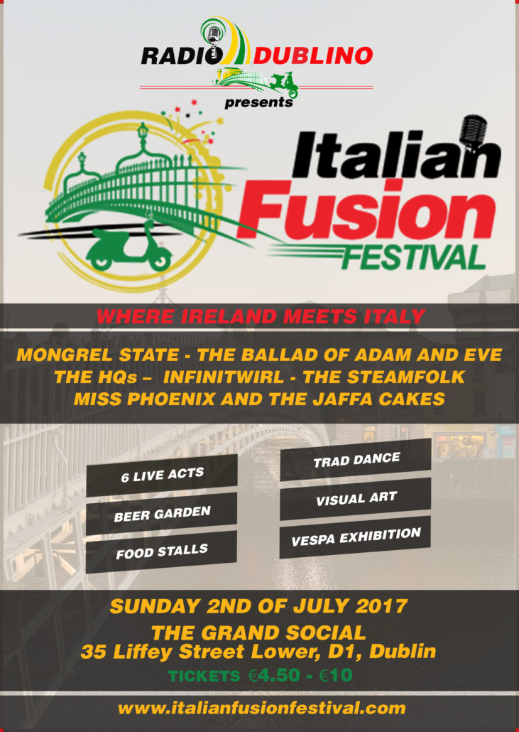 Italian Fusion Festival Flyer