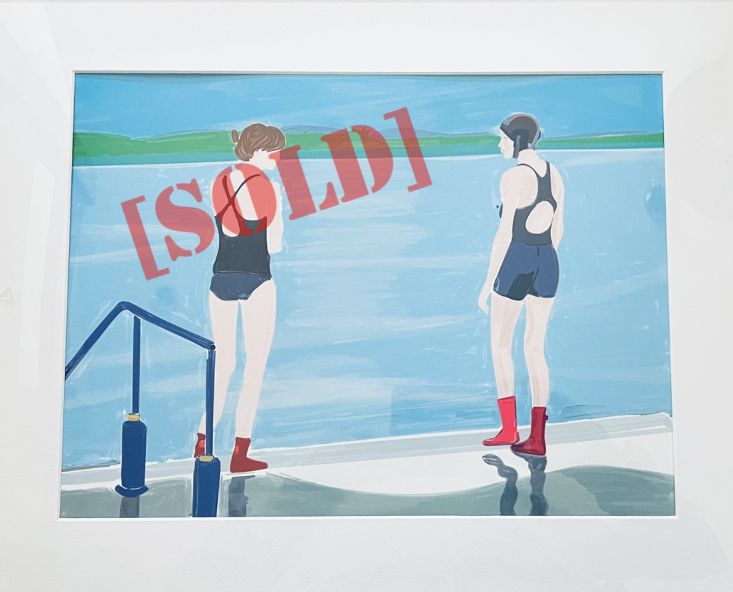 #45678 Study for Two Winter Swimmers, 2019